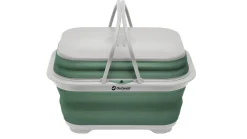 Collaps Waschbecken mit Griff und Deckel Shadow Green