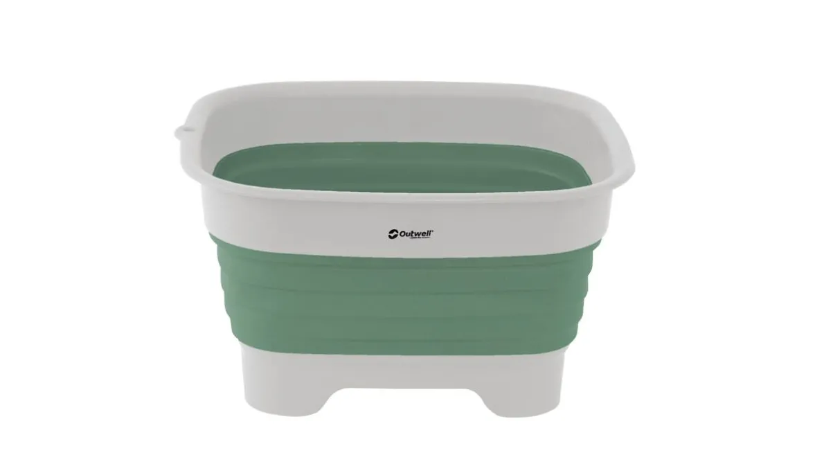 Collaps Waschschüssel m. Abfluss Shadow Green