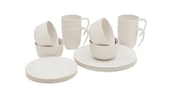 Delish Geschirrr-Set 4 Personen Sandstone