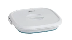 Eckiger Eimer Collaps mit Deckel Classic Blau
