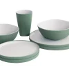 Gala Geschirrr-Set 2 Personen Shadow Green