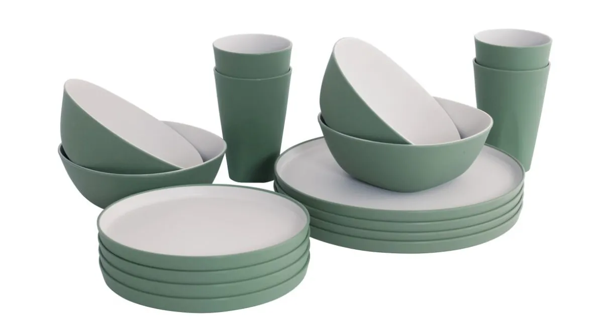 Gala Geschirrr-Set 4 Personen Shadow Green