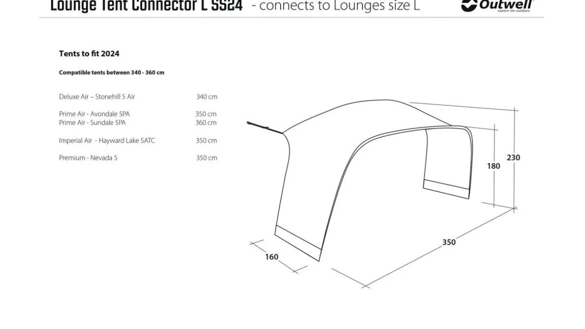 Lounge Tent Connector L