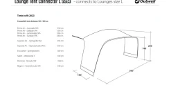 Lounge Tent Connector L