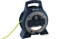 Mensa 3-Wege-Netzkabeltrommel mit USB/Lampe